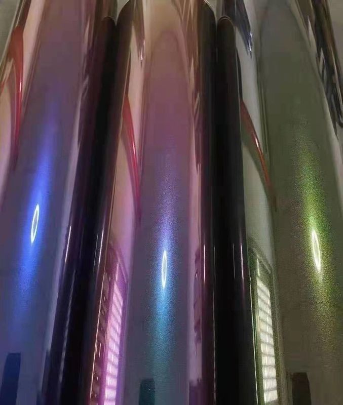 Best-seller Super Brilhante Stretch Car Wrap Vinyl Film Metallic Diamond deep space camaleon Body Car Sticker