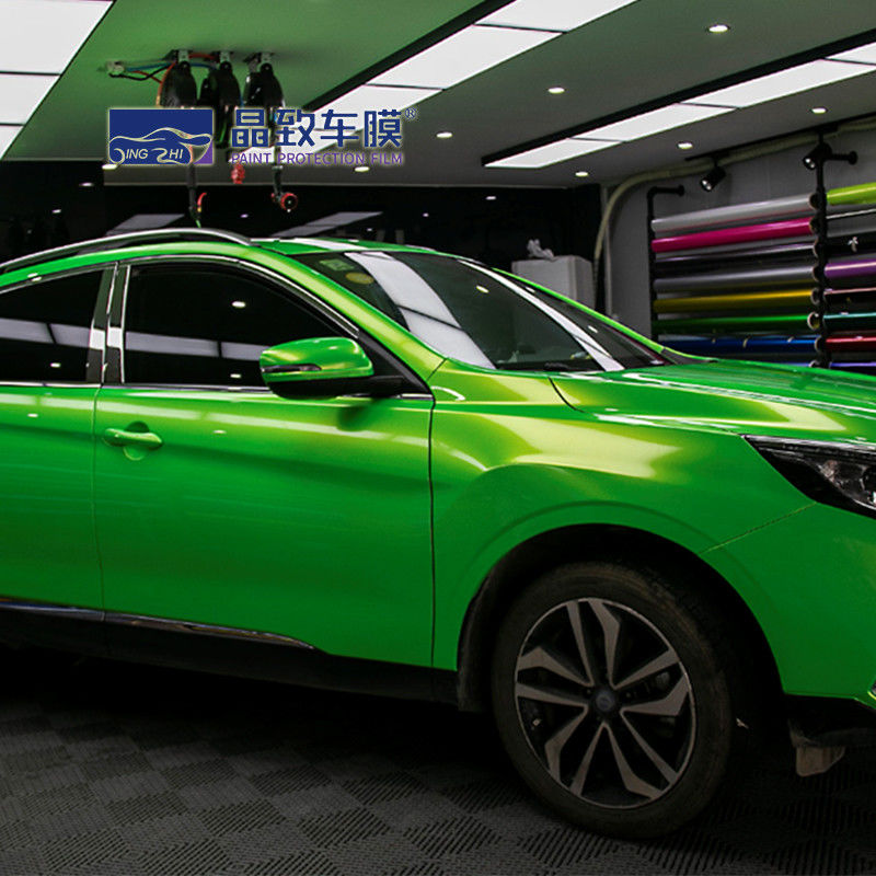 Prático envoltório cromado fosco multicolorido, película de proteção para carro de vinil multiuso