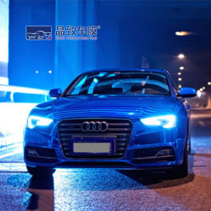 1,52x18M 5x59FT preço de fábrica sem bolhas de ar películas de embalagem completas para veículos cromados espelhos azuis adesivos de corpo de carro vinil automotivo