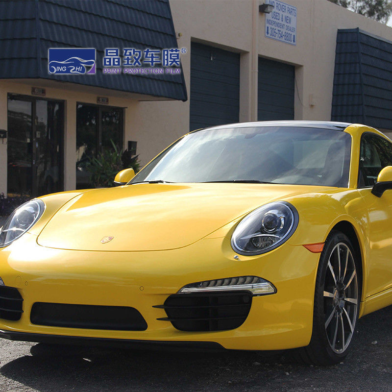 PET Super Brilhante Automotivo Céu Azul Cinza Amarelo Vermelho Verde Preto Envoltório de carro filme de vinil adesivo de corpo inteiro vinil para carro