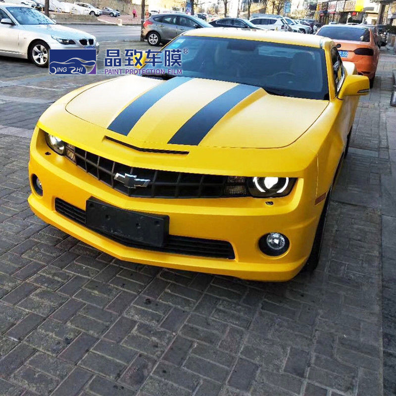 PET Super Brilhante Automotivo Céu Azul Cinza Amarelo Vermelho Verde Preto Envoltório de carro filme de vinil adesivo de corpo inteiro vinil para carro