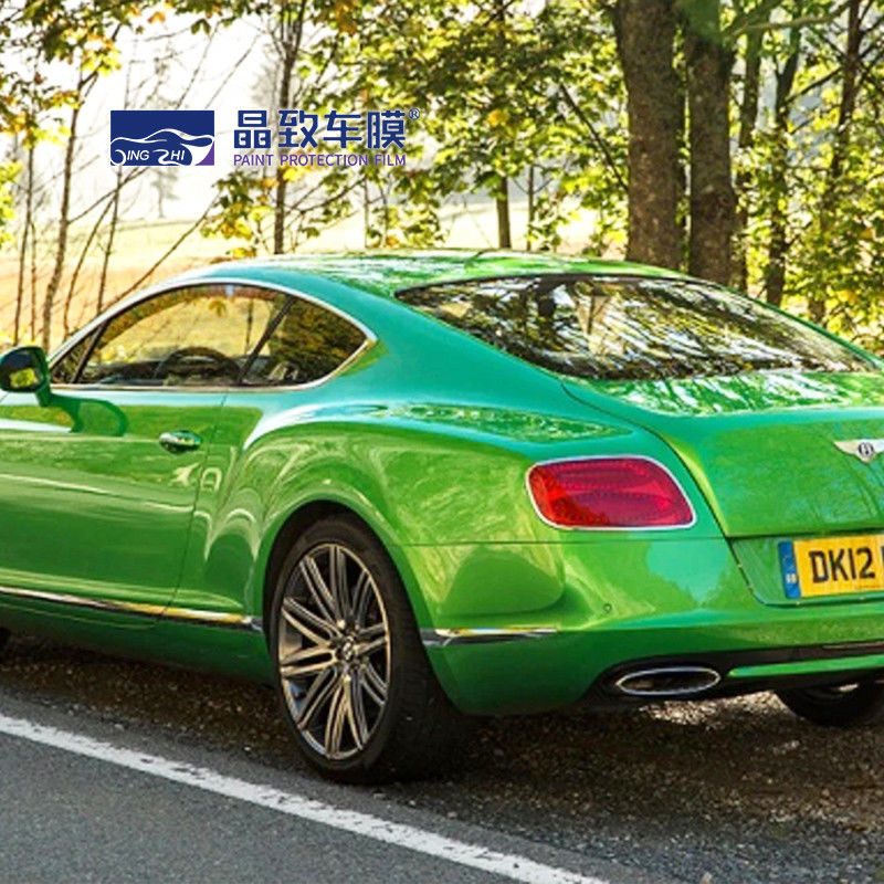 1.52X18M super brilhante metálico envoltório de vinil de carro verde meia-noite para carro de corpo inteiro envoltório de vinil de carro verde fosco