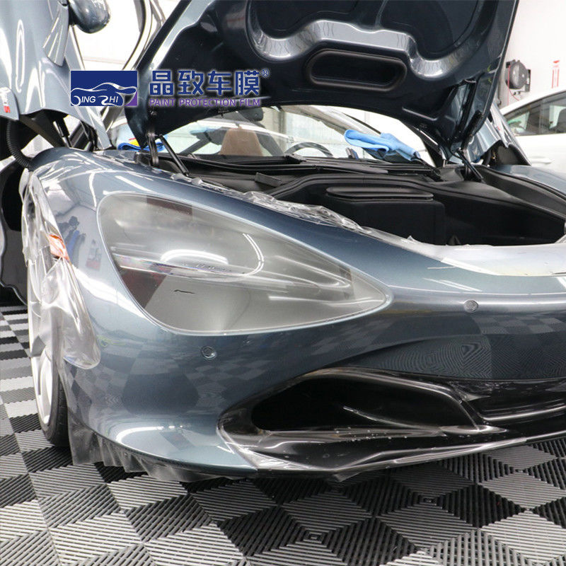 Rolo de filme ppf auto-recuperável de alta qualidade 1,52x15m transparente TPH TPU filme automotivo filme hidrofóbico de proteção de pintura de carro