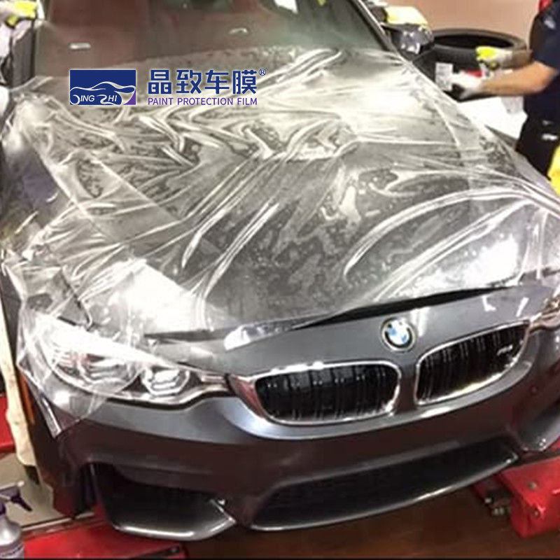 Película de proteção de pintura de caminhão anti-riscos hidrofóbica auto-reparadora transparente ppf para carros