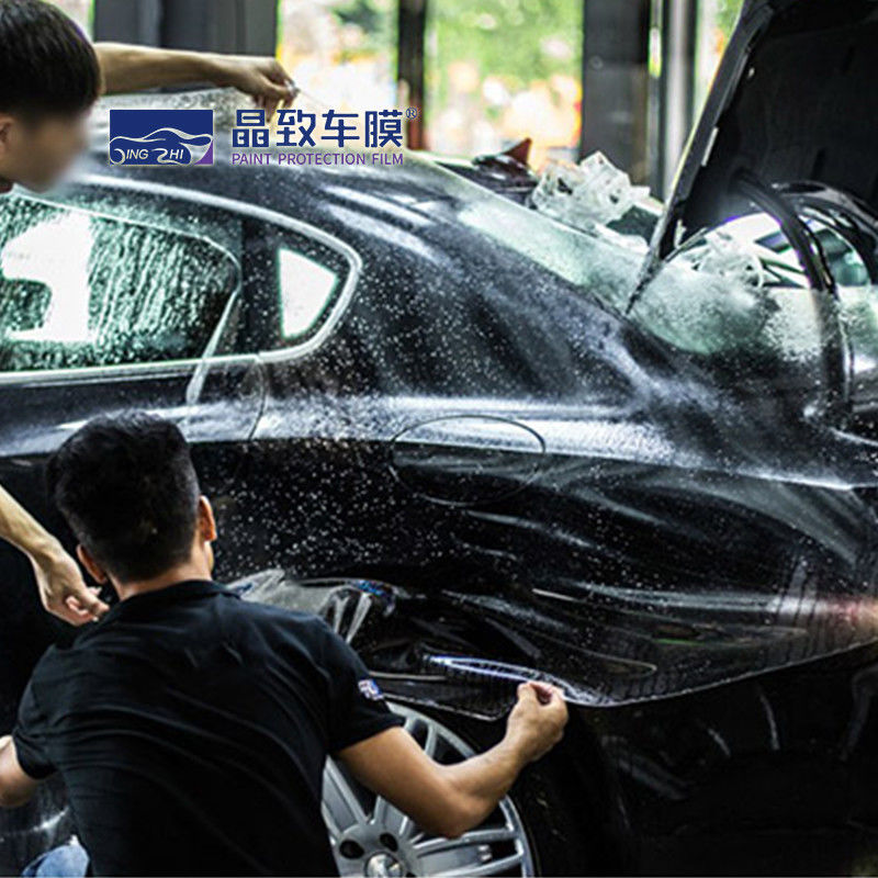 Material de PVC de alta qualidade anti-mancha d'água PPF 1,52 * 15M para filme de proteção do corpo do carro filme de vinil para envoltório de carro