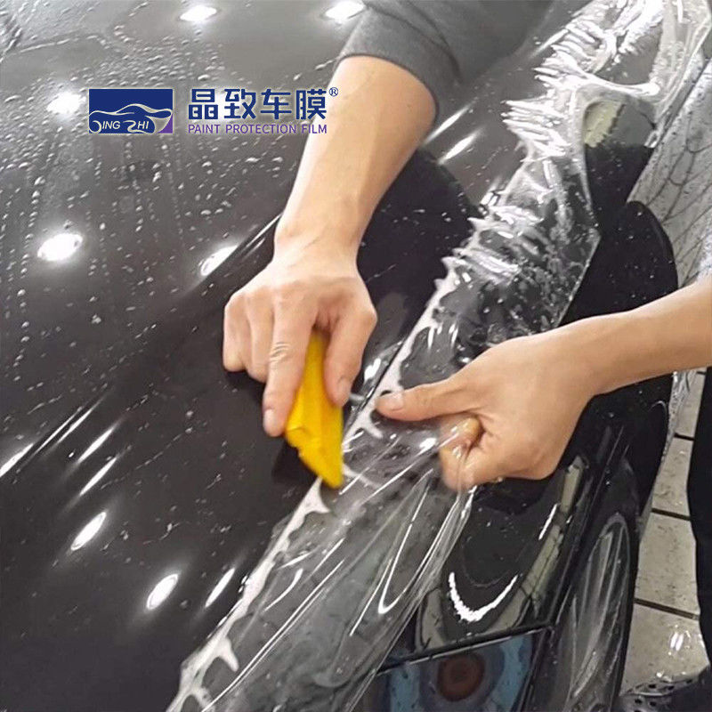 Material de PVC de alta qualidade anti-mancha d'água PPF 1,52 * 15M para filme de proteção do corpo do carro filme de vinil para envoltório de carro
