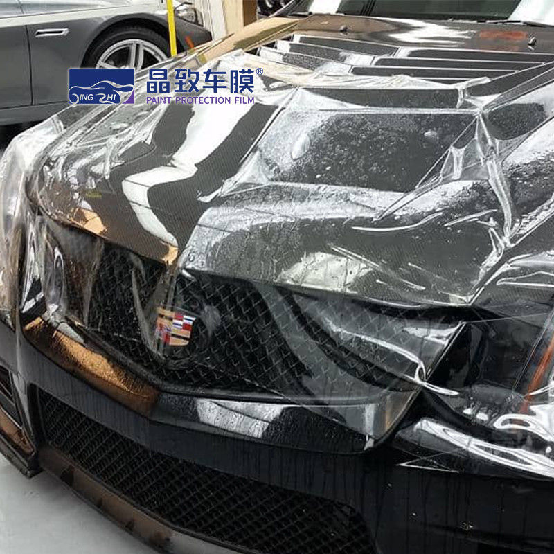 1,52 * 15 m PPF- TPU filme de proteção de pintura transparente auto cura revestimento adesivo de corpo de carro de alta elasticidade