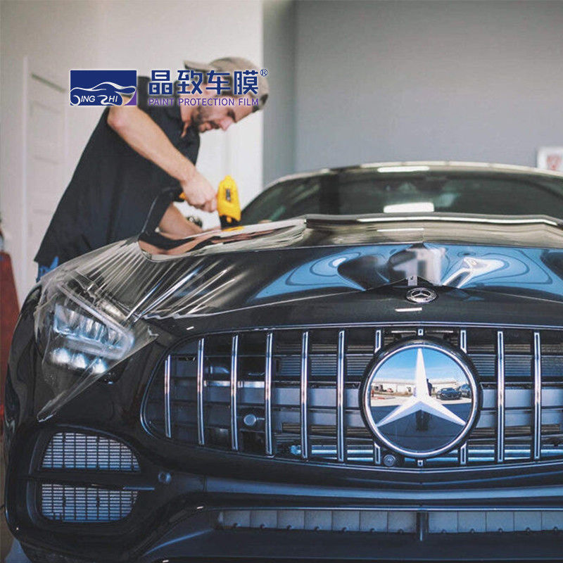 1,52 * 15 m PPF- TPU filme de proteção de pintura transparente auto cura revestimento adesivo de corpo de carro de alta elasticidade