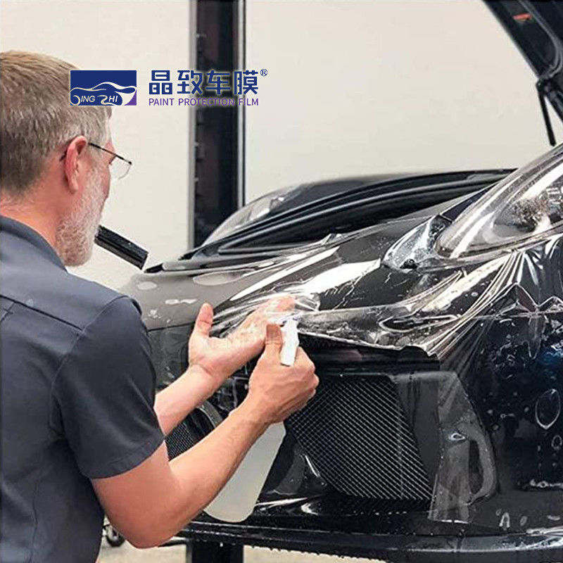 Vinil claro do filme da proteção da pintura do carro do revestimento TPU do dobro de PPF para anunciar o envoltório