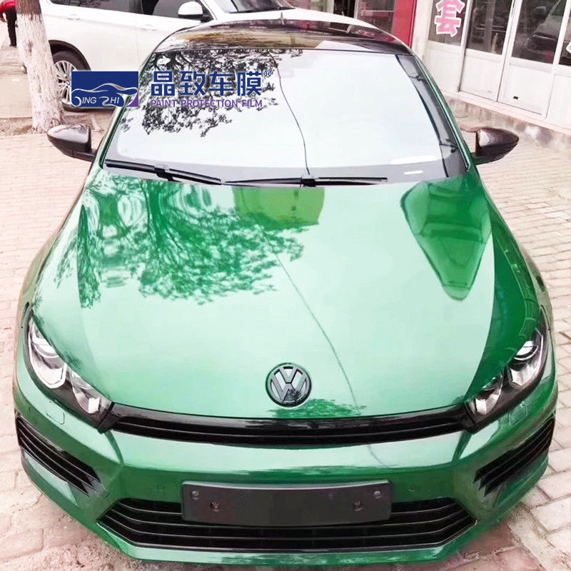 Película de proteção de tinta colorida flexível de PVC, envoltório de carro metálico anti-riscos