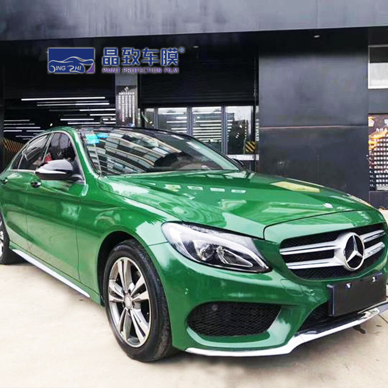 Película de proteção de tinta colorida flexível de PVC, envoltório de carro metálico anti-riscos