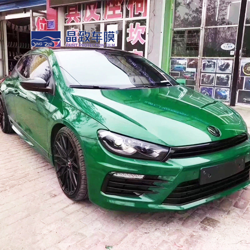 Película de proteção de tinta colorida flexível de PVC, envoltório de carro metálico anti-riscos