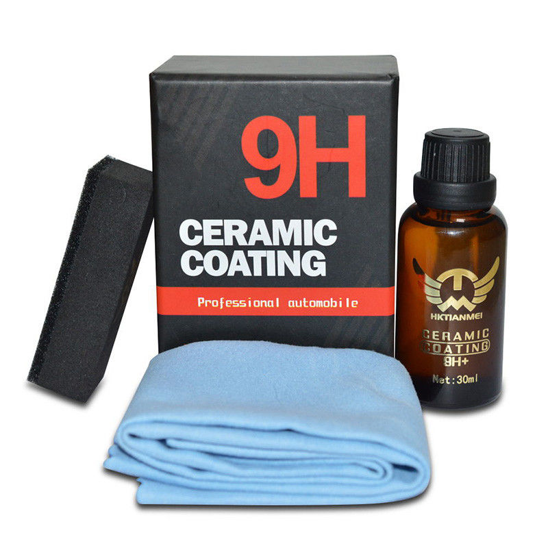 Produtos práticos de manutenção de carro 30ML, polonês portátil para revestimento de cerâmica