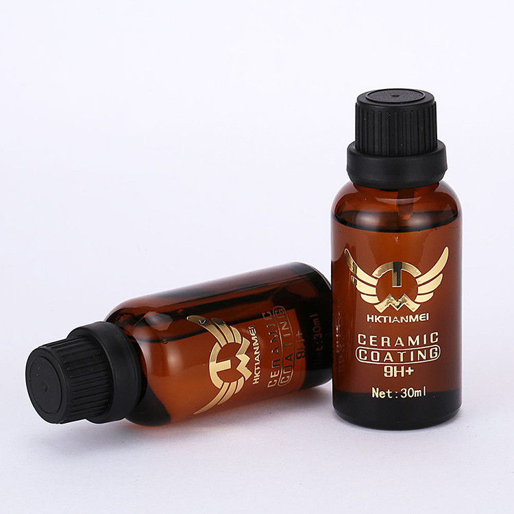 Produtos práticos de manutenção de carro 30ML, polonês portátil para revestimento de cerâmica