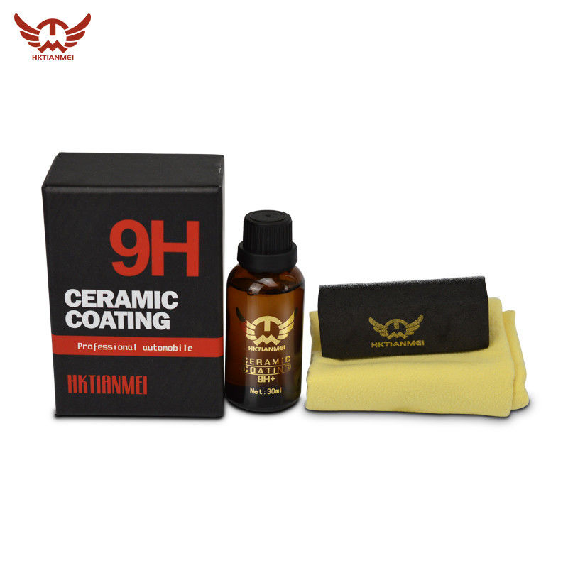 Produtos práticos de manutenção de carro 30ML, polonês portátil para revestimento de cerâmica