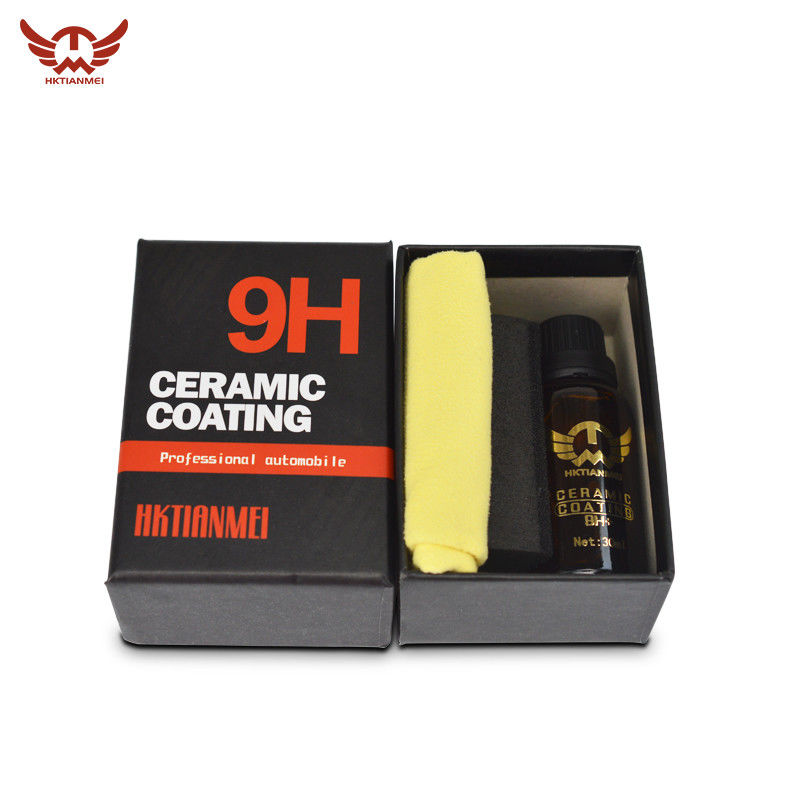 Produtos práticos de manutenção de carro 30ML, polonês portátil para revestimento de cerâmica