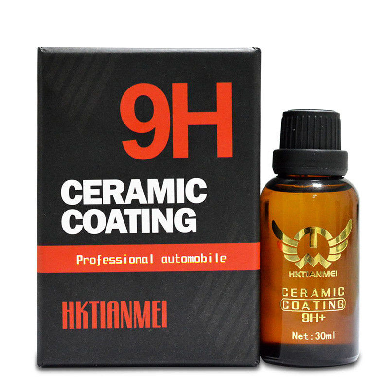 Produtos práticos de manutenção de carro 30ML, polonês portátil para revestimento de cerâmica